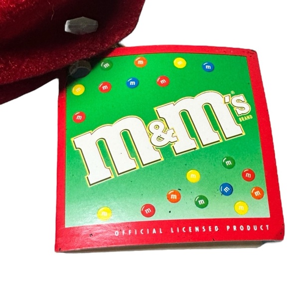2002 Green M&M Ornament w Bag & Tags Mars Promo - Picture 7 of 16